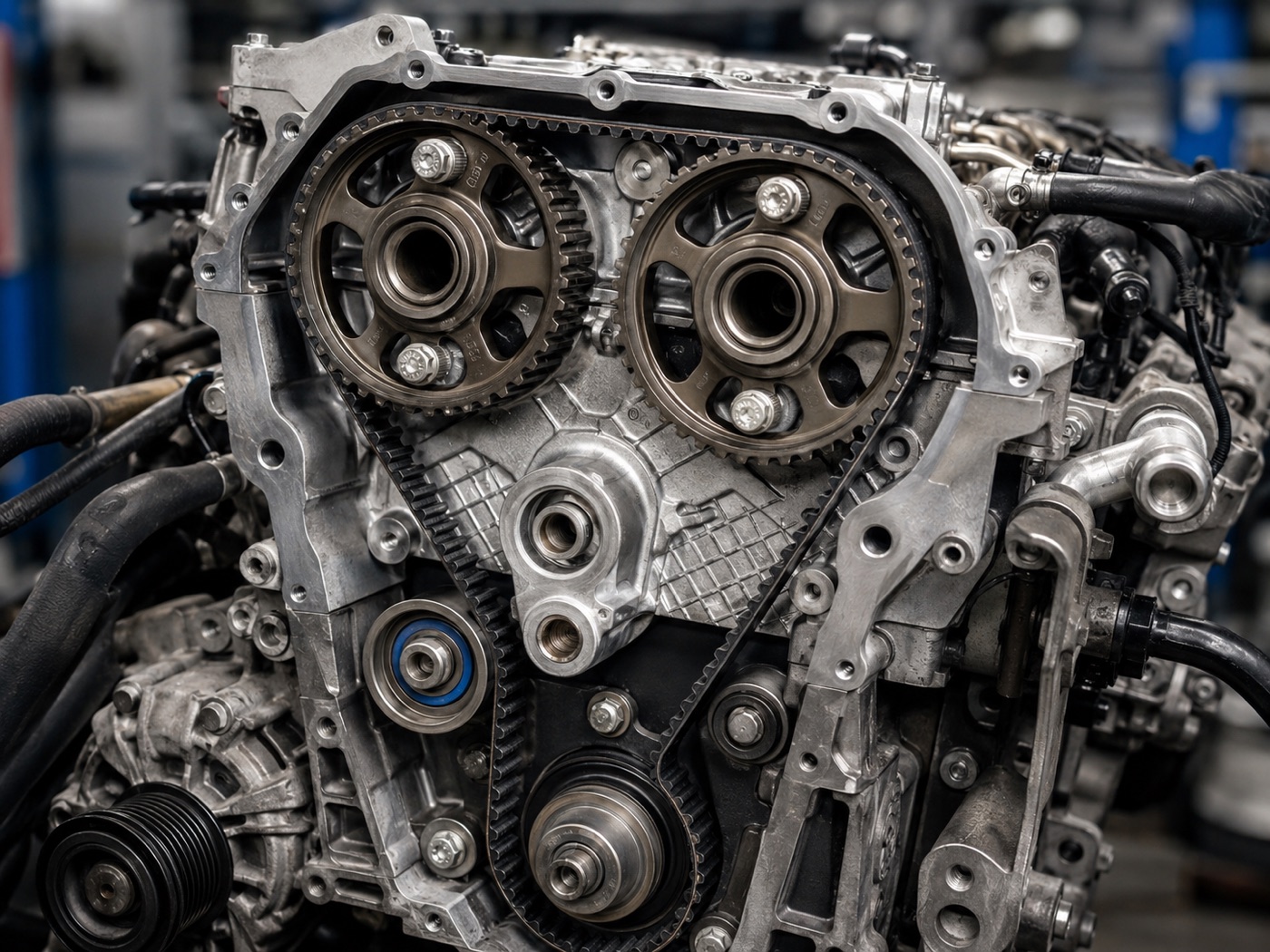 Ford Transit 2.0 EcoBlue Oil Pump Belt Replacement at Copthorne Transit Centre